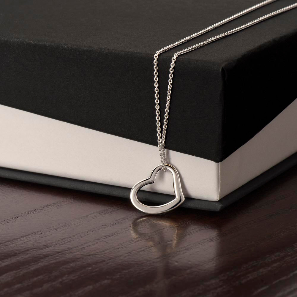 14k and 18k Exquisite Heart Necklace