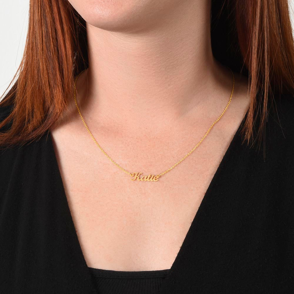 Emma - Custom Name Necklace